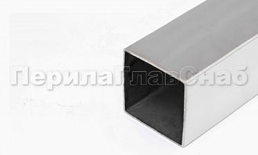 Труба нержавеющая AISI 304 СТАНДАРТ+, пр-во РОССИЯ, 40 х 40 x 1.5 х 6м, шлифованная Rk866-2 купить в Омске