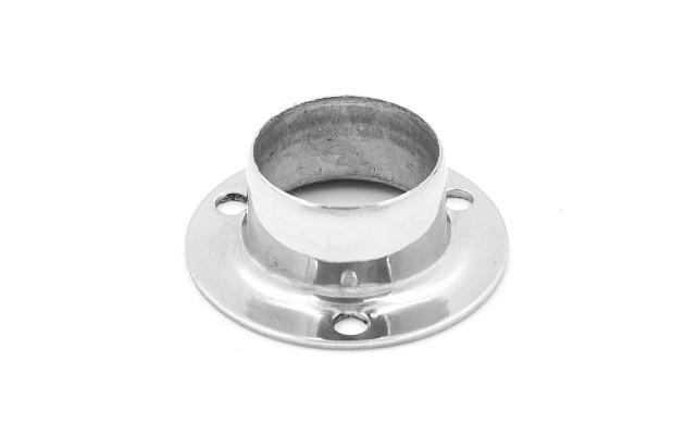 Фланец для трубы Ø25.4 мм, штампованный, полированный (AISI 304) k531