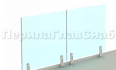 Ограждение без поручня на министойках купить в Омске