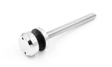 Комплект торцевого крепления несущего стекла, гайка-шайба Ø50х10х18 мм с внутренней резьбой М16(для оцинковки), полированный AISI 304, уценка k277-7-У купить в Омске