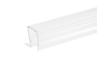 Уплотнитель для стекла в душевую кабину 10 мм стекло-стекло 2200 мм t222 купить в Омске
