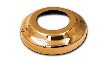 Низ стойки Ø38.1 мм, S=0.8 мм, внешний Ø78х12 мм, золото Фk007-88 купить в Омске