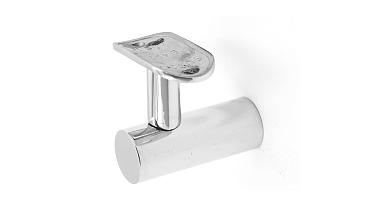 Держатель поручня к стойке Ø38.1 мм, с ложементом для трубы Ø50.8 мм полированный, литой (AISI 304) k243 купить в Омске