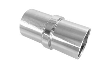 Соединитель трубы Ø25.1х1.45мм, полированный, AISI 304, с насечками k086-25 купить в Омске