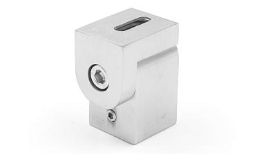 Держатель труба-стена, регулируемый, Ø19 мм, нерж., шлифованный t908 SSS купить в Омске