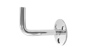 Пристенок без ложемента, вынос 70х45, Ø48х3мм, сварной, полированный, (AISI 304) k009-999 купить в Омске