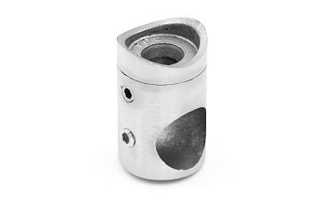 Ригеледержатель на стойку Ø38.1х16.8 мм, шлифованный, литой (AISI 304) k018-3 купить в Омске