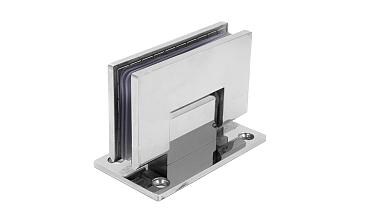 Петля для душевой кабины стена-стекло 90° 90х55 мм AISI 304 полированная t301-2 PSS купить в Омске