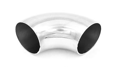 Отвод поручня под сварку Ø48.3х120х1.5 мм, 90°, полированный 600 Grit (AISI 304) k237-120 купить в Омске