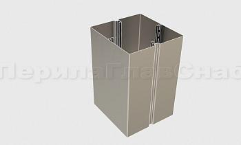 Облицовка квадратной колонны в Омске. Готовые проекты ПерилаГлавСнаб