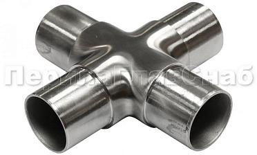 Соединение поручня Ø50.8 мм, крестовина (AISI 304) k361 купить в Омске
