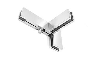 Фитинг угловой с осью и ребром жесткости, шлифованный t141L SSS купить в Омске