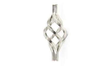 Декоративная вставка (корзинка) для стойки Ø25 мм, k388 купить в Омске