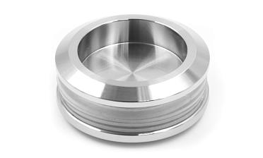 Ручка-кноб для двери 58 мм под отверстие 47 мм шлифованная t665 SSS купить в Омске