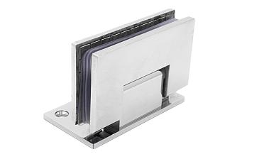 Петля для душевой кабины стена-стекло 90° 90х55 мм полированная t305-2 PSS купить в Омске