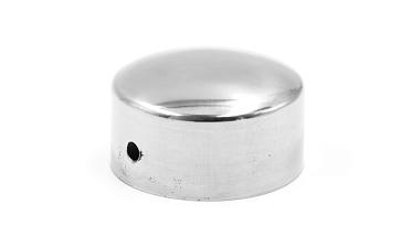 Заглушка под пластиковый (деревянный) поручень Ø49х0.4 мм полированная (AISI 304) k083 купить в Омске