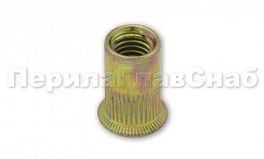 Заклепка латунь с внутр. резьбой М8, бурт №1 k478 купить в Омске