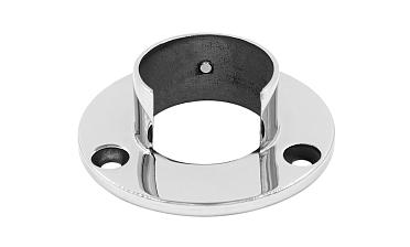 Фланец для трубы с пазом Ø42.4 мм, литой, полированный, (AISI 316) k231 купить в Омске
