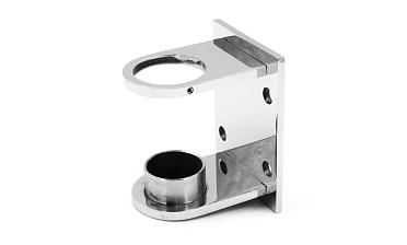 Боковой крепеж С-пластина стакан для Ø38.1 мм, (AISI 201) k339-3 купить в Омске