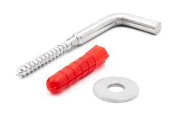 Пристенок с саморезом (симбиоз) 12х80 мм, (AISI 304) Фk286-070 купить в Омске