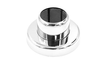 Цанга Ø38.1 мм, низ 8х82 под анкер 8 мм, (AISI 316), (для установки на деревянную ступень, бетон, крепление на 3 анкера М8) k026-3 купить в Омске