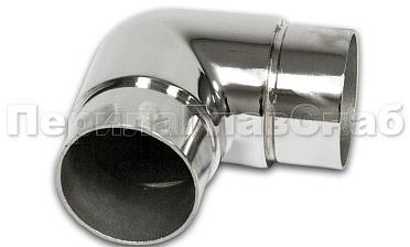 Угольник Ø50.8 мм, полированный, (AISI 304) k280 купить в Омске