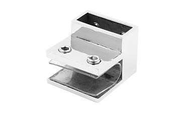 Коннектор торцевой труба-стекло, для трубы 30х10, полированный t467 PSS купить в Омске