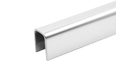 Профиль П-образный, L=2000 мм, t=1.5 мм, для стекла 10 мм, полир. (AISI 304) Ф-1146 купить в Омске