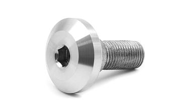 Крепежный винт с резьбой М14 для крепления спайдера к k659,k660, длина 50 мм, шаг резьбы 1,5 мм (AISI316) k652 купить в Омске