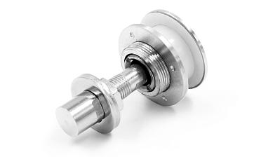 Стеклодержатель (рутель) под стекло от 16 до 24 мм, полированный (AISI 316) k274 купить в Омске