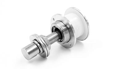 Рутель для крепления козырьков на ванты, разборный, для стекла 10-26 мм, нержавеющая сталь AISI 316, полированная k274-2 купить в Омске