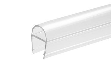 Уплотнитель для стекла 10 мм, дверь-стекло 2200 мм t216 купить в Омске