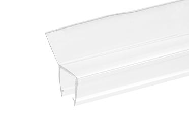 Уплотнитель для стекла в душевую кабину 8 мм, прозрачный, 135°, стекло-стекло 2200 мм t203-2 купить в Омске