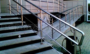 Ограждение пандуса для инвалидов купить в Омске