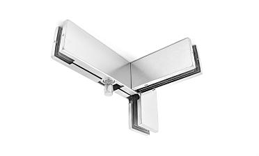 Фитинг угловой с осью и ребром жесткости, правый, шлифованный t141R SSS купить в Омске