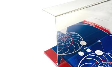 Накладка для крепления (тыльная/лицевая) из полированной нержавейки 1.0 мм длина 2.0 м k601-25 купить в Омске