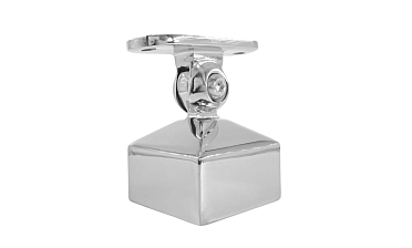 Наконечник 40х40 мм внешний полированный, с ложе под ПЛОСКОСТЬ, литой, регулируемый, облегченный, AISI 304, k239-5-NEW купить в Омске