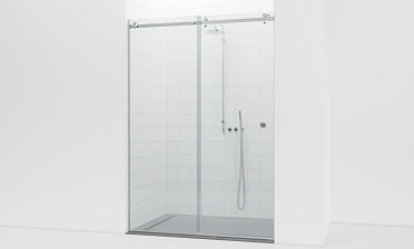 Комплект фурнитуры для душевой перегородки в проеме на профиле с раздвижной дверью t562-1 купить в Омске