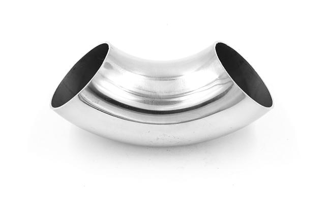 Отвод поручня под сварку для Ø50.8х145х1.5 мм,  полированный 400 Grit, (AISI 304) k021-14 4