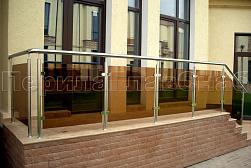 Ограждение входных групп в Омске. Готовые проекты ПерилаГлавСнаб - фото 2