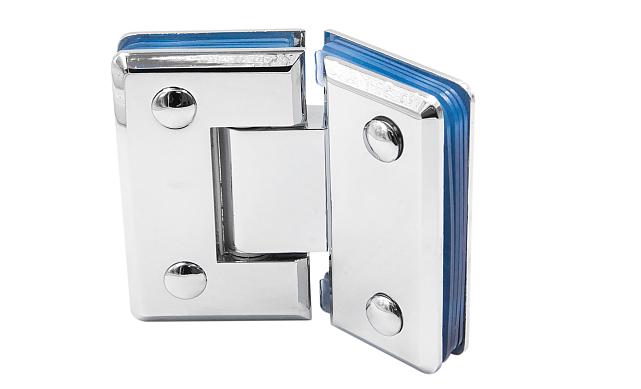 Петля для душевой стекло-стекло 90х55 мм, 135°, нержавеющая сталь AISI 304, полированная t302 PSS 5