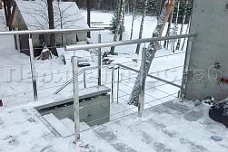 Перила для крыльца в Омске. Готовые проекты ПерилаГлавСнаб - фото 10