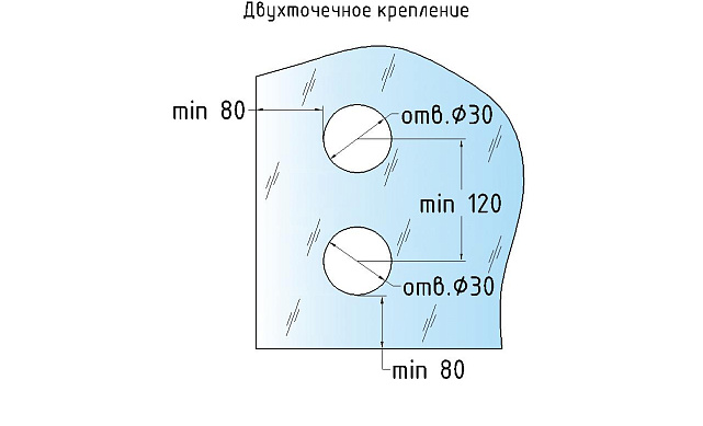 Комплект торцевого крепления несущего стекла, гайка-шайба Ø50х10х18 мм с внутренней резьбой М16, полированный, под золото (AISI 201) Фk277-88 4 Комплект торцевого крепления несущего стекла, гайка-шайба Ø50х10х18 мм с внутренней резьбой М16, полированный, под золото (AISI 201) Фk277-88 4