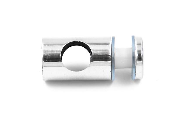 Ригеледержатель на плоскость, для ригеля Ø16 мм, полированный, штампованный (AISI 201) k032 4