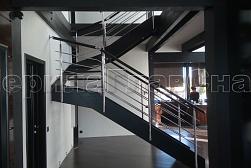 Перила для лестниц из металла в Омске. Готовые проекты ПерилаГлавСнаб - фото 8