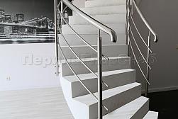 Перила для лестниц из металла в Омске. Готовые проекты ПерилаГлавСнаб - фото 7