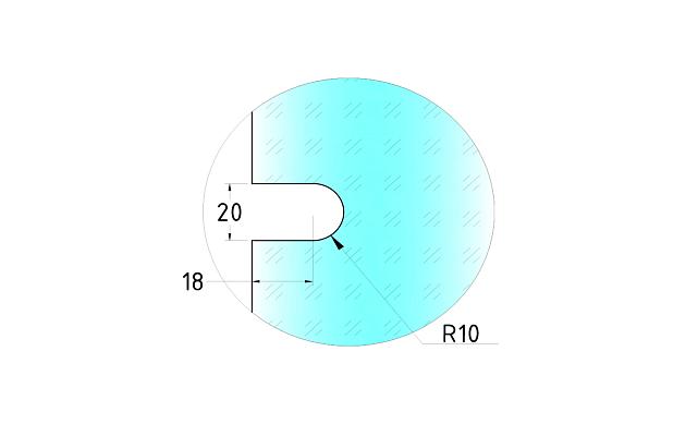Коннектор для душевой кабины стена-стекло 90° 45х45 мм латунь-хром, полированный t731 PC 4