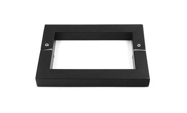 Ручка-скоба 171х20х20 мм, нержавеющая сталь AISI 304, черная t667 Bl 7