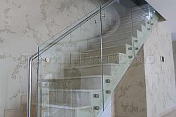 Ограждения для лестниц в Омске. Готовые проекты ПерилаГлавСнаб - фото 11