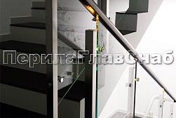 Ограждения для лестниц в Омске. Готовые проекты ПерилаГлавСнаб - фото 7